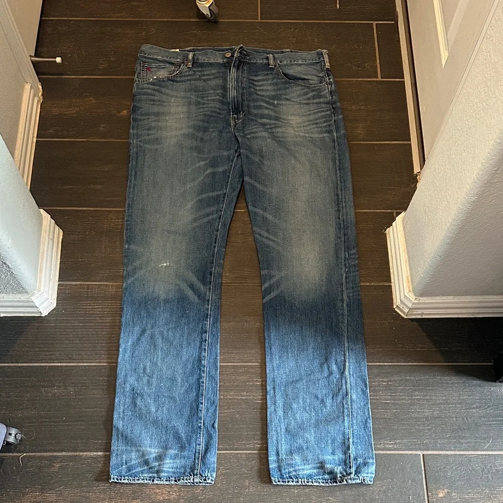 Polo by Ralph Lauren Men's Denim Straight Jeans - Picture 1 of 6